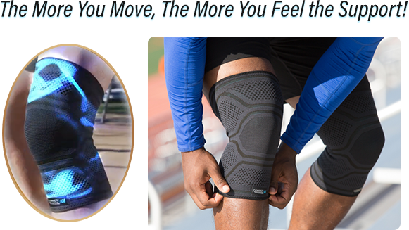 Copper Fit® Ice Knee Sleeves