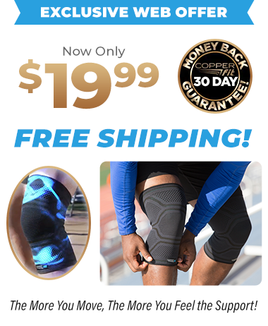 Order Copper Fit® Ice Knee Sleeves Now!