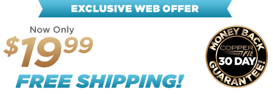 Copper Fit® Ice Knee Sleeves